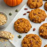 Healthy Pumpkin Oat Cookies