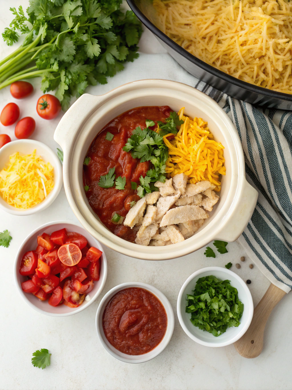 How to Make a Hearty Crockpot Chicken Enchilada Casserole in 7 Simple Steps 3 How to Make a Hearty Crockpot Chicken Enchilada Casserole in 7 Simple Steps