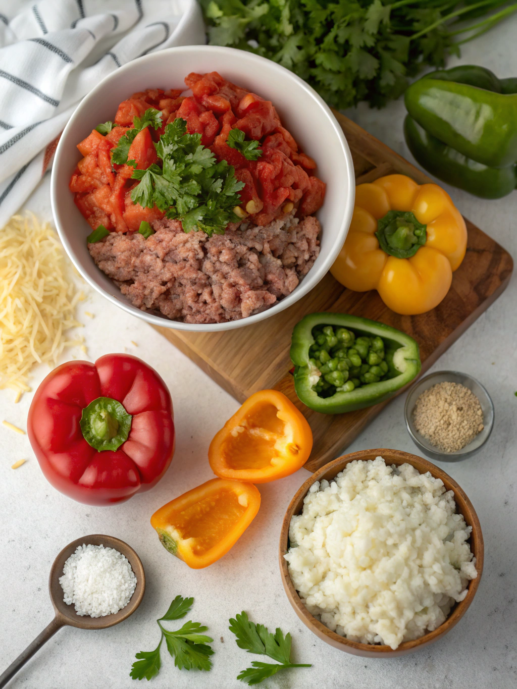 High Protein Stuffed Pepper Soup: 7 Reasons It's Your Best Meal Choice 3 High Protein Stuffed Pepper Soup Ingredients