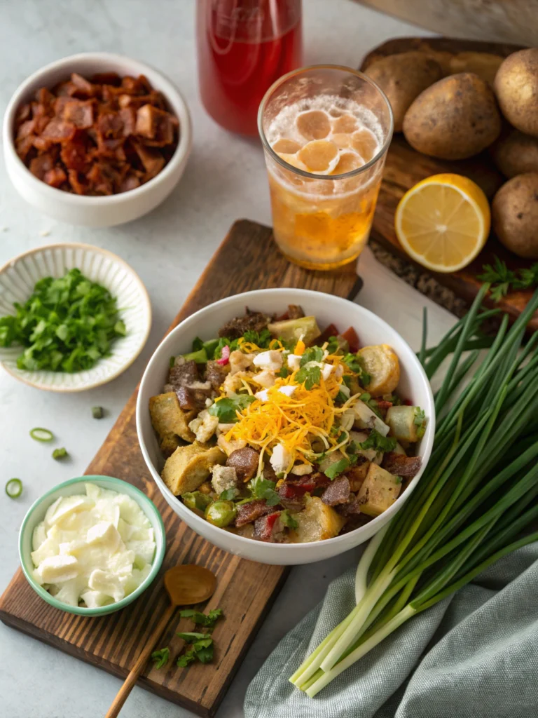 Loaded Baked Potato Salad: 5 Secrets to the Creamiest Dish Ever! 6 Loaded Baked Potato Salad