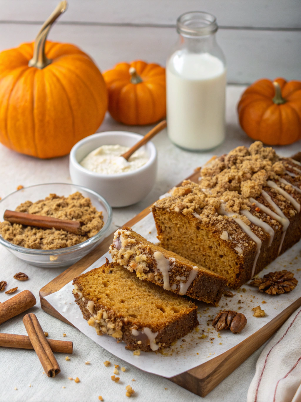 MOIST Pumpkin Bread with Streusel Topping and Maple Glaze: 5 Secret Tips for Perfect Texture! 6 MOIST Pumpkin Bread with Streusel Topping and Maple Glaze: 5 Secret Tips for Perfect Texture!