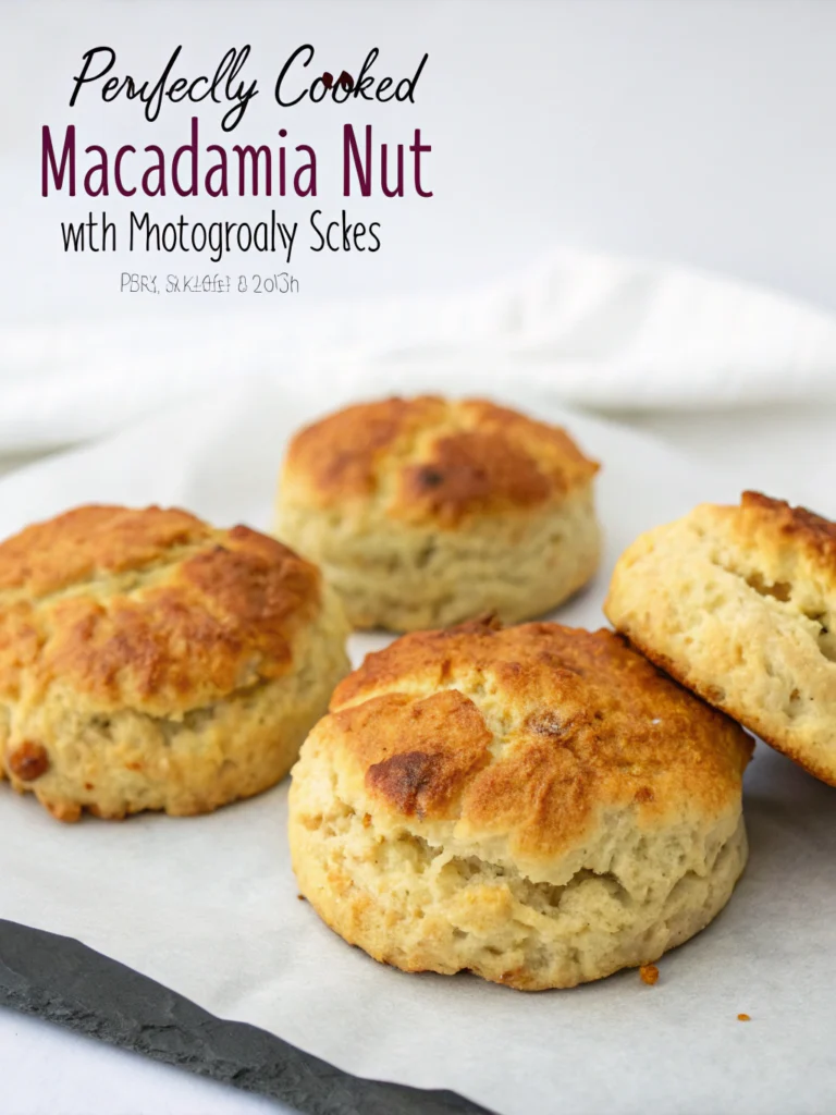 Macadamia Nut Scones