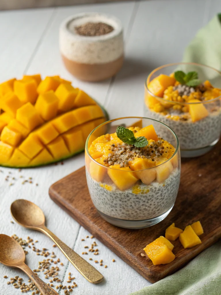 Mango Chia Pudding