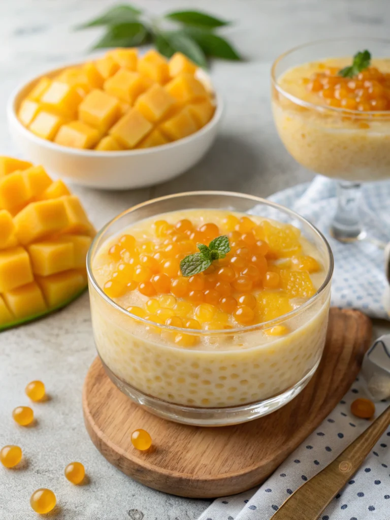 Mango Sago Pudding