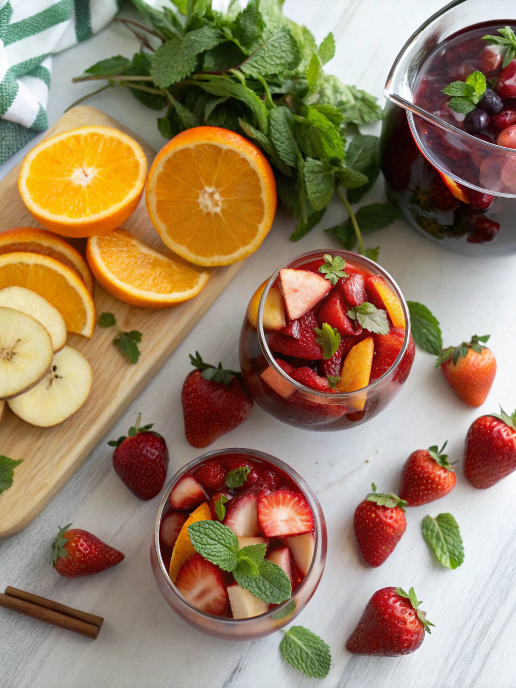 Minted Red Sangria: 7 Refreshing Twists on the Classic Summer Beverage
