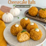No Bake Pumpkin Cheesecake Balls