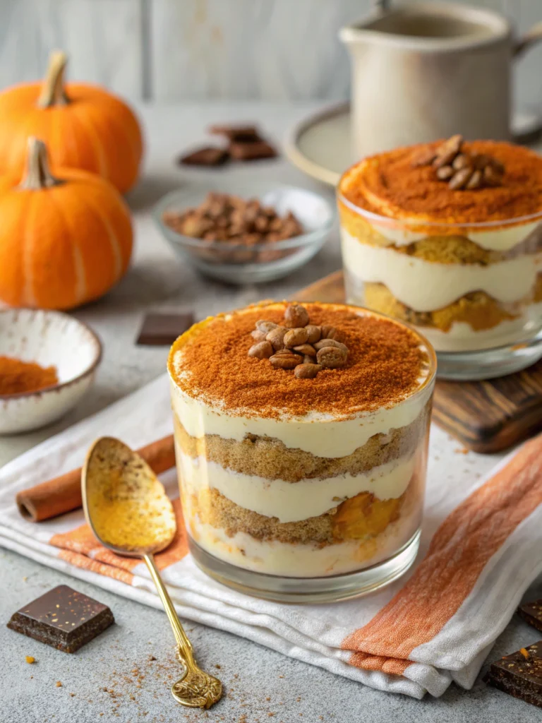 No-Bake Pumpkin Tiramisu