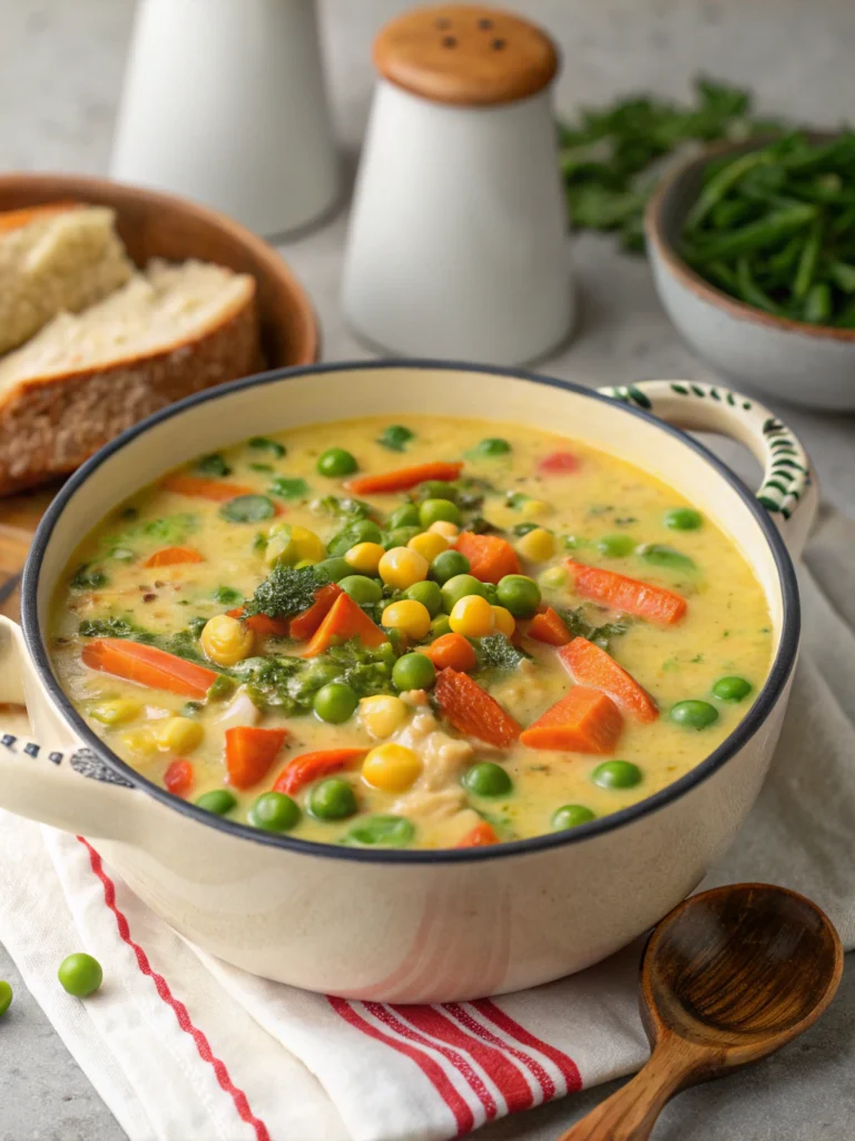 12 Nourishing Soup Recipes That Support Weight Loss — Hearty, Healthy & Easy! 4 One Pot Creamy Vegetable Soup