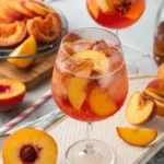 Peach Aperol Spritz