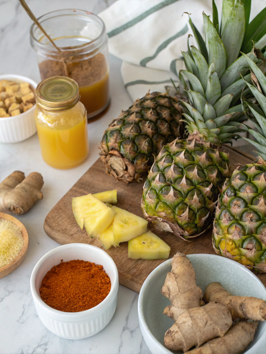 Pineapple Ginger Wellness Shots: 5 Reasons They're Your Best Health Hack 9 Pineapple Ginger Wellness Shots: 5 Reasons They're Your Best Health Hack