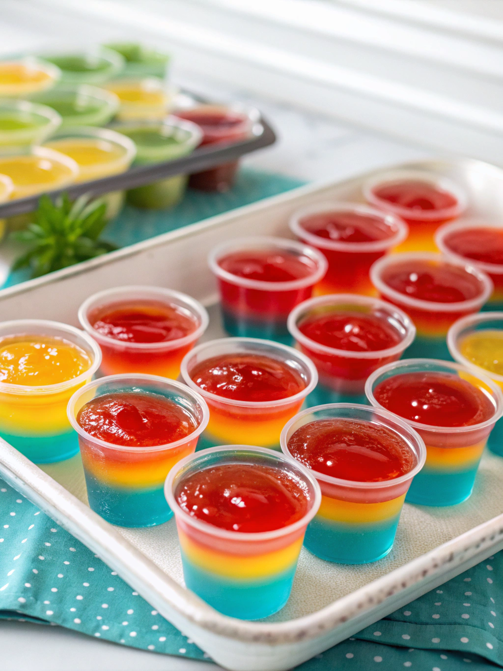 Pool Party Jello Shots