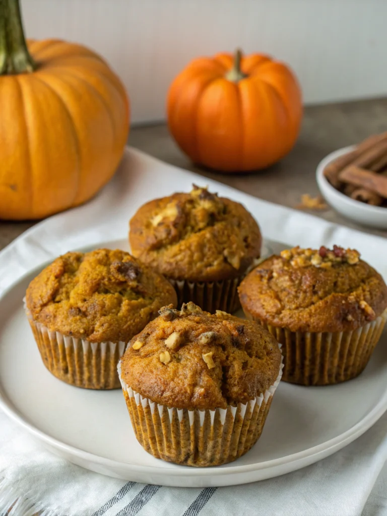 Pumpkin Morning Glory Muffins