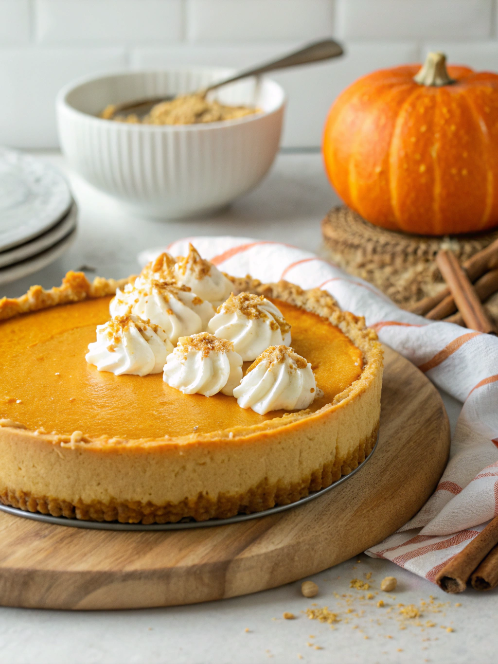 Pumpkin Mousse Pie