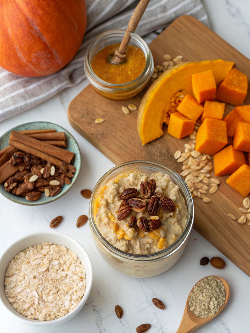 Pumpkin Pie Overnight Oats: 5 Reasons They're Your Best Breakfast Move! 3 Pumpkin Pie Overnight Oats Ingredients