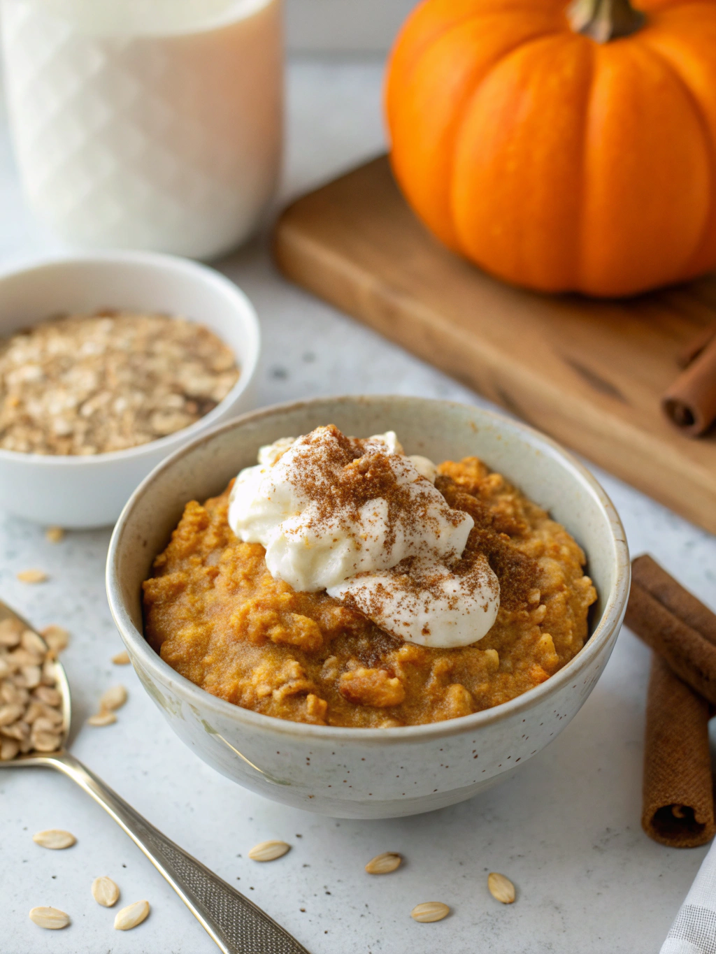 Pumpkin Pie Overnight Oats