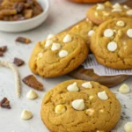 Pumpkin White Chocolate Chip Cookies