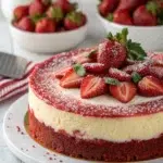 Red Velvet Strawberry Cheesecake: 7 Reasons It’s Your New Dessert Crush 4 Red Velvet Strawberry Cheesecake