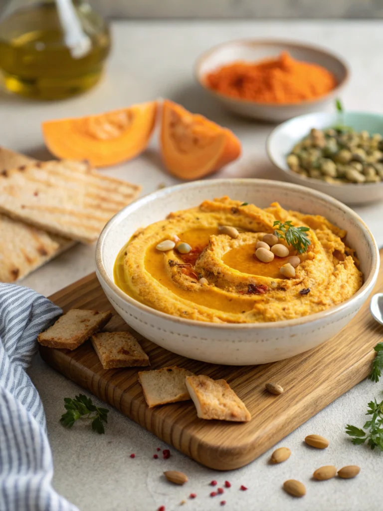 Roasted Pumpkin Hummus