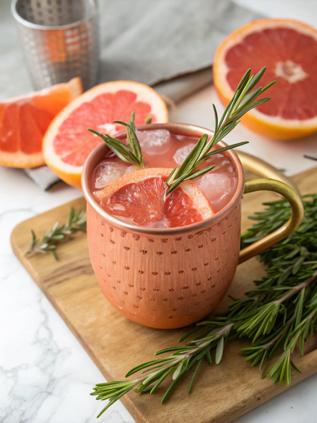 Rosemary Grapefruit Mule