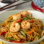 Shrimp Stir Fry with Noodles in 25-Minutes