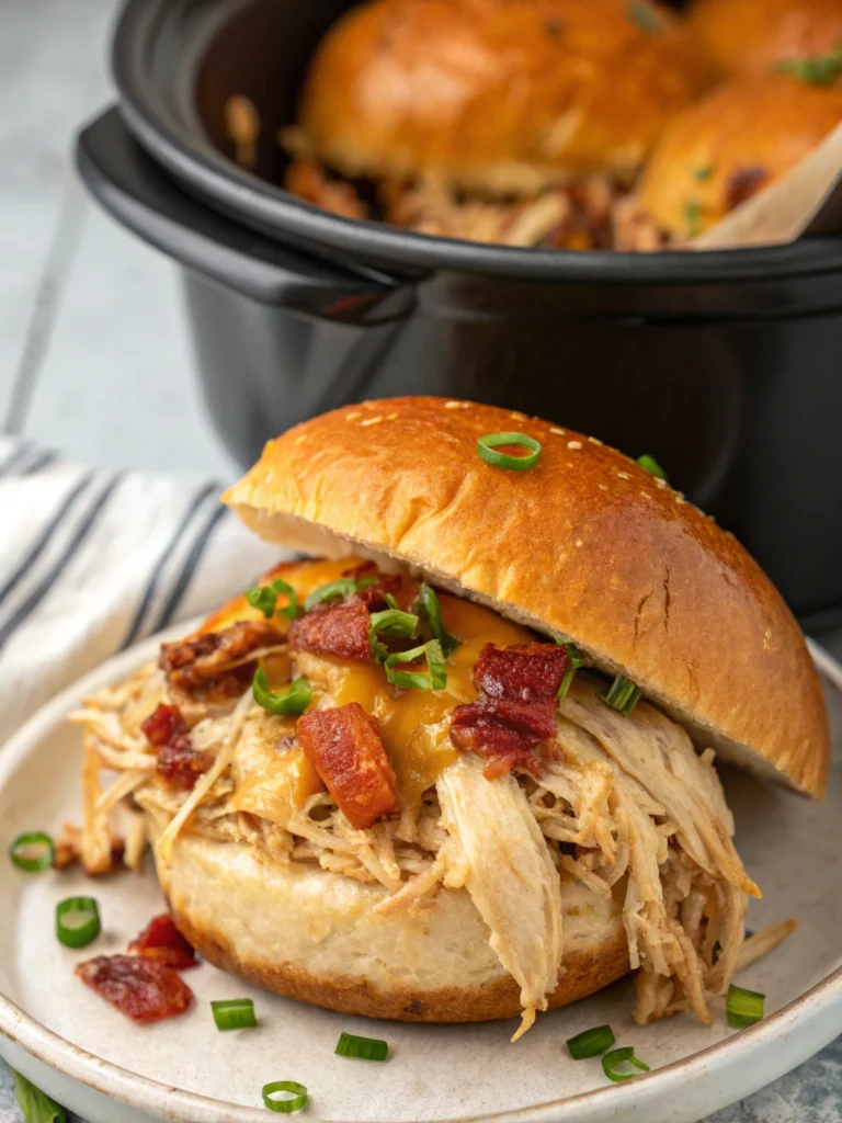 Slow Cooker Crack Chicken