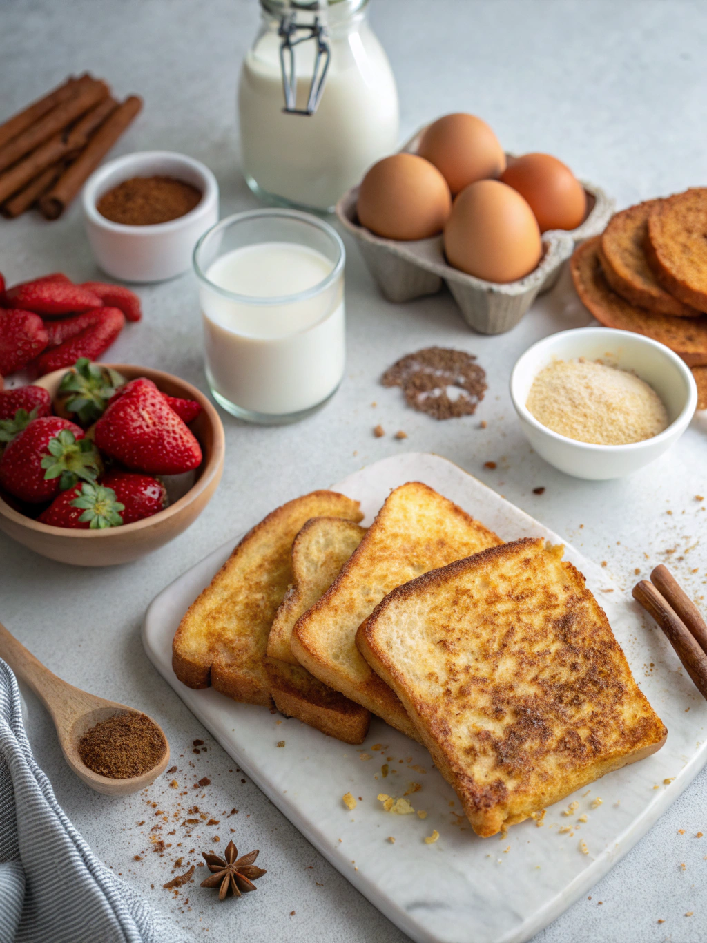 Stove Top French Toast Recipe: 5 Tips for Perfectly Golden Results 6 Stove Top French Toast Ingredients