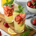 Strawberry Basil Lemonade