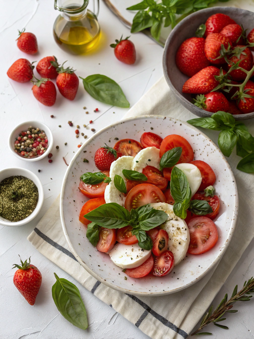 Strawberry Caprese Salad: 5 Fresh Twists on a Classic Dish 9 Strawberry Caprese Salad: 5 Fresh Twists on a Classic Dish