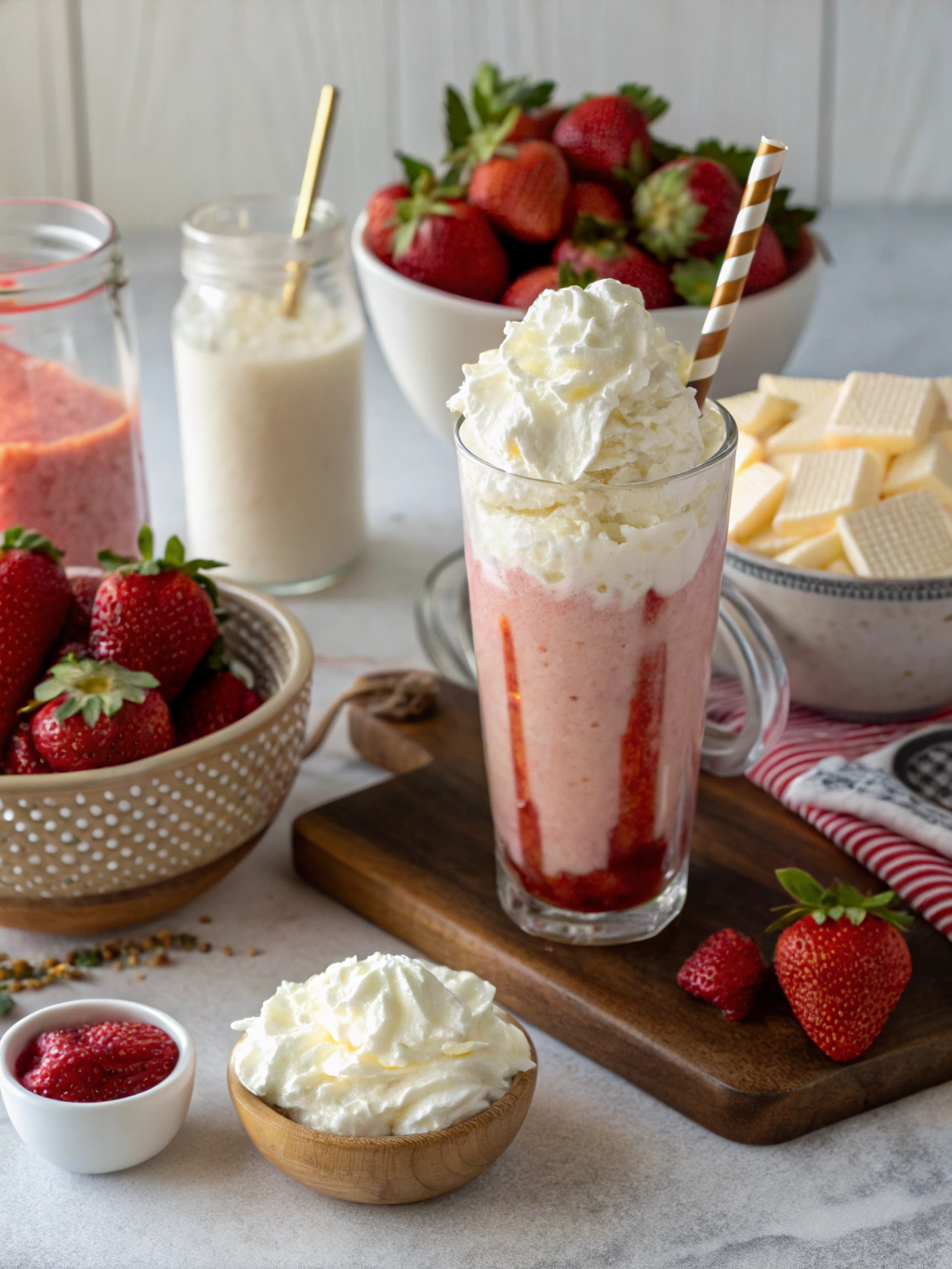 Strawberry Shortcake Ingredients