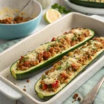 Stuffed Zucchini Boats