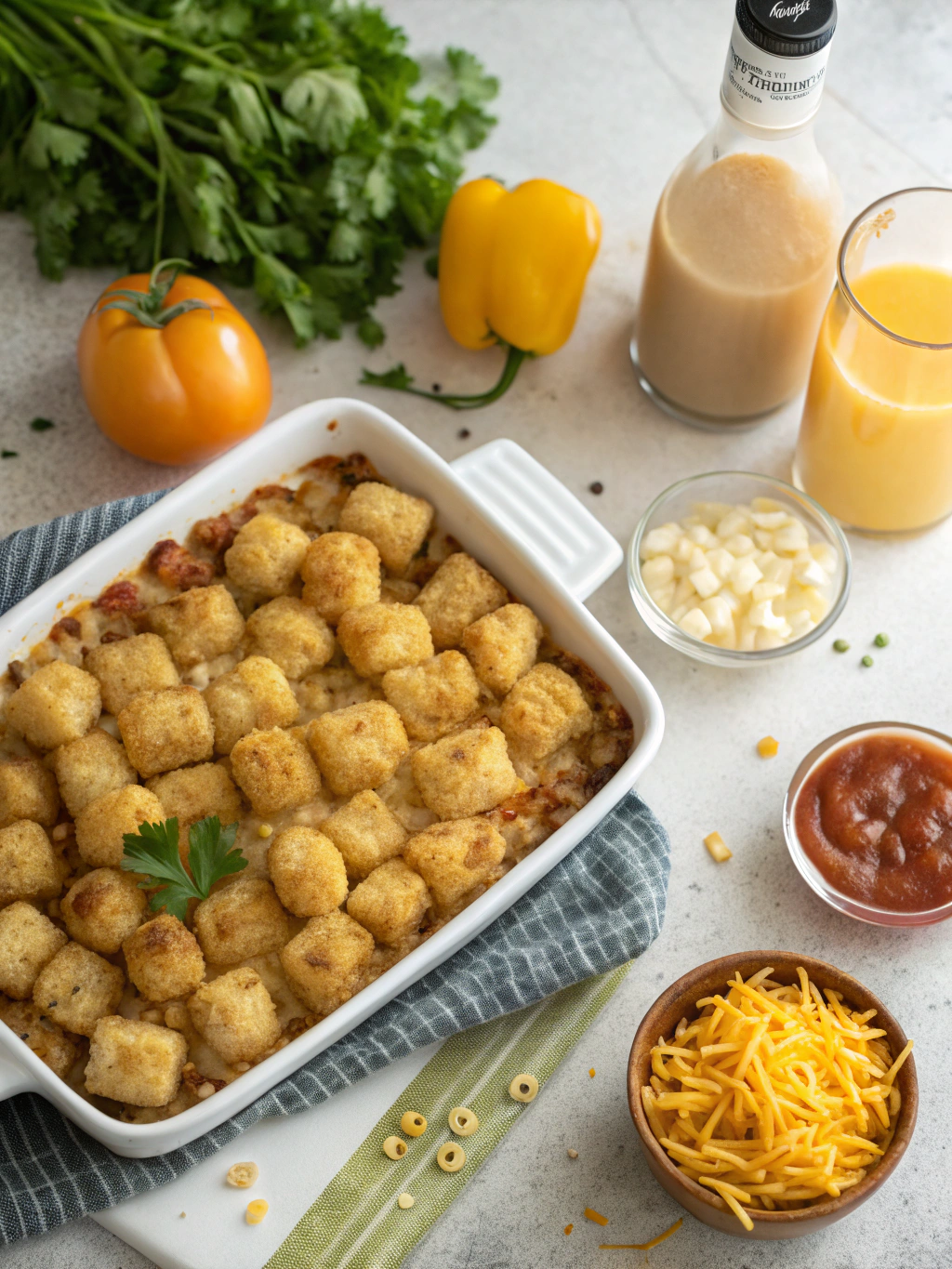 8 Yummy Twists to Your Tator Tot Casserole Recipe Favorites 6 8 Yummy Twists to Your Tator Tot Casserole Recipe Favorites