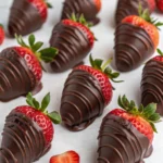 Valentine’s Chocolate Covered Strawberries