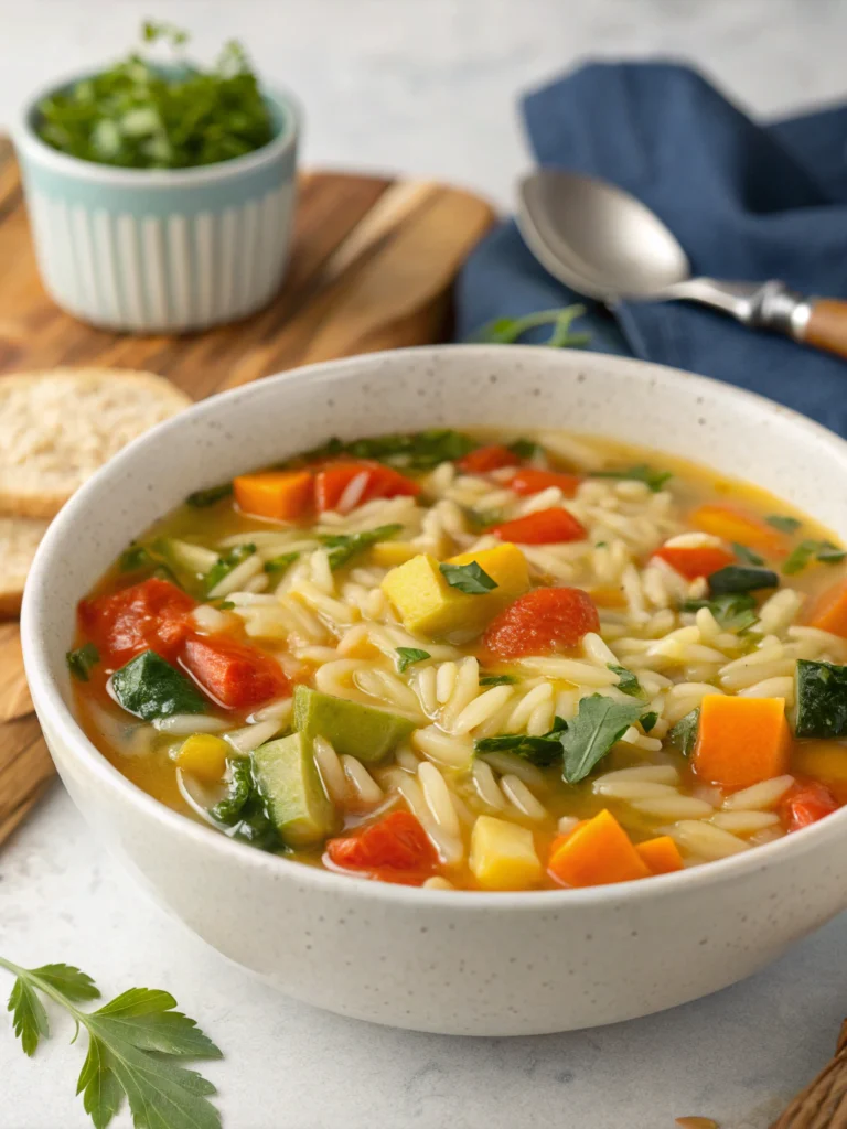12 Nourishing Soup Recipes That Support Weight Loss — Hearty, Healthy & Easy! 12 Vegetable Orzo Soup