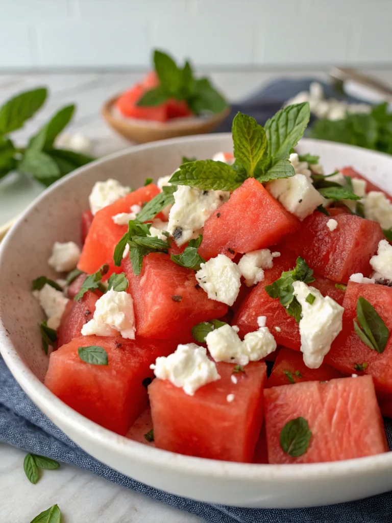 Watermelon Feta Salad