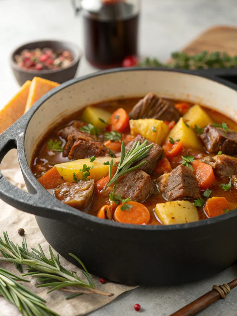 Witch's Cauldron Beef Stew