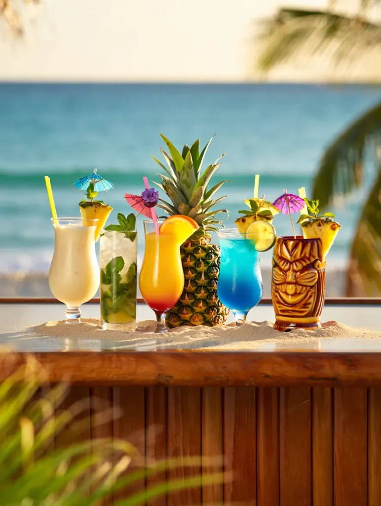 Tropical Cocktails: 30 Irresistible Recipes to Sip Under the Sun 1 Tropical Cocktails