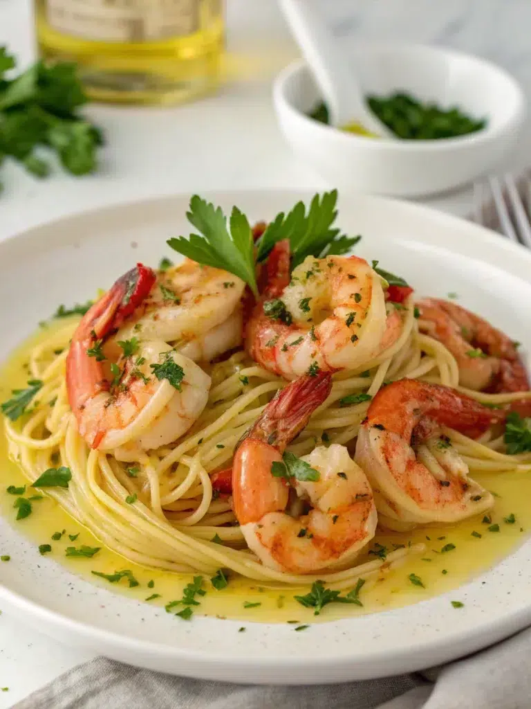 the best Garlic Butter Shrimp Scampi recipe