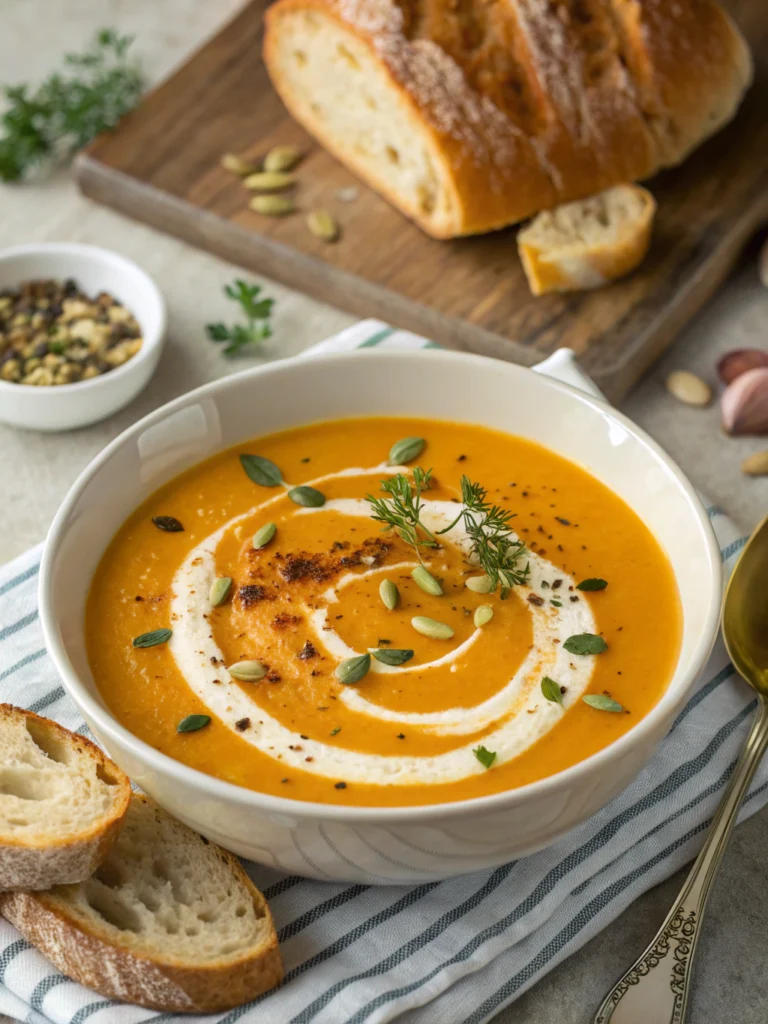 6-Ingredient Butternut Squash Soup