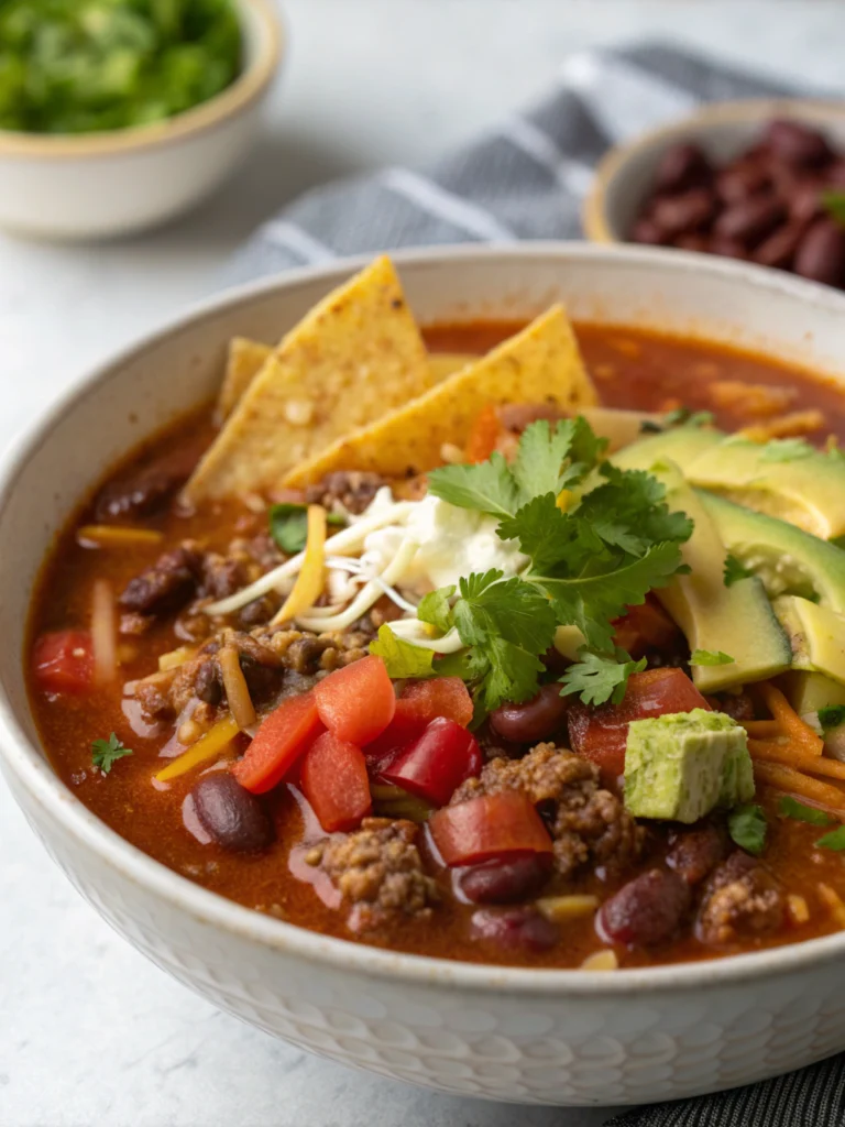 7-Can Taco Soup