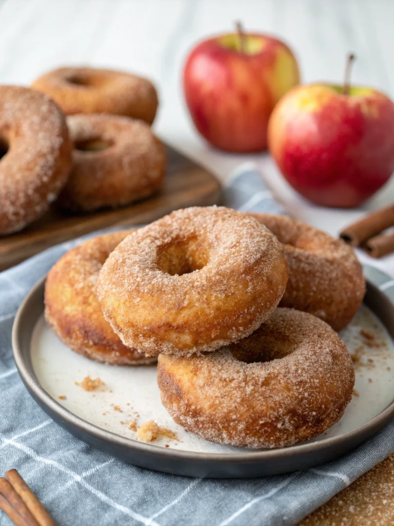 Air Fryer Apple Cider Donuts