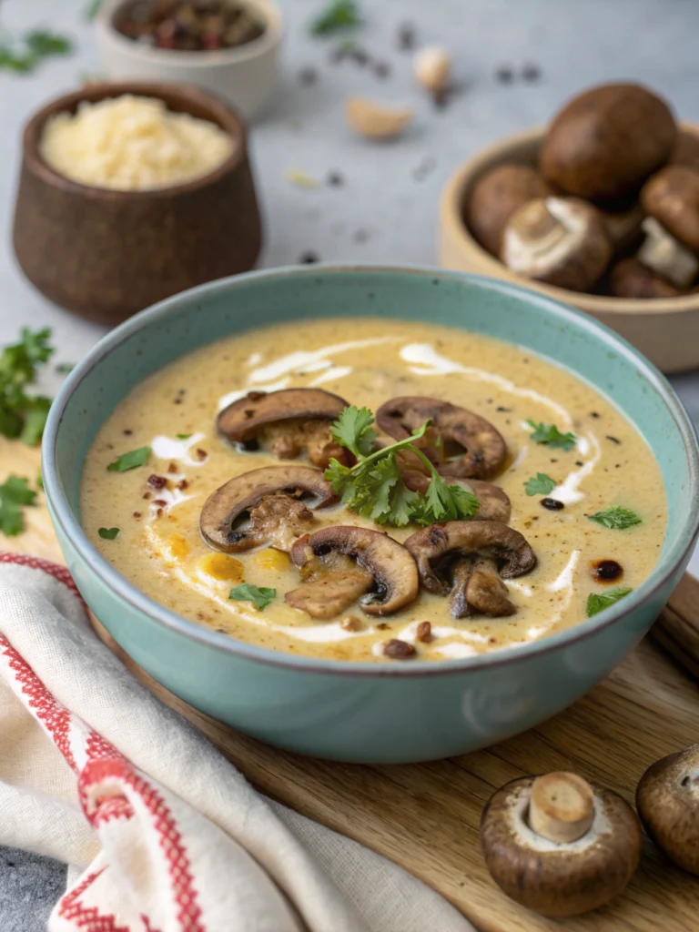 Best Creamy Mushroom Soup