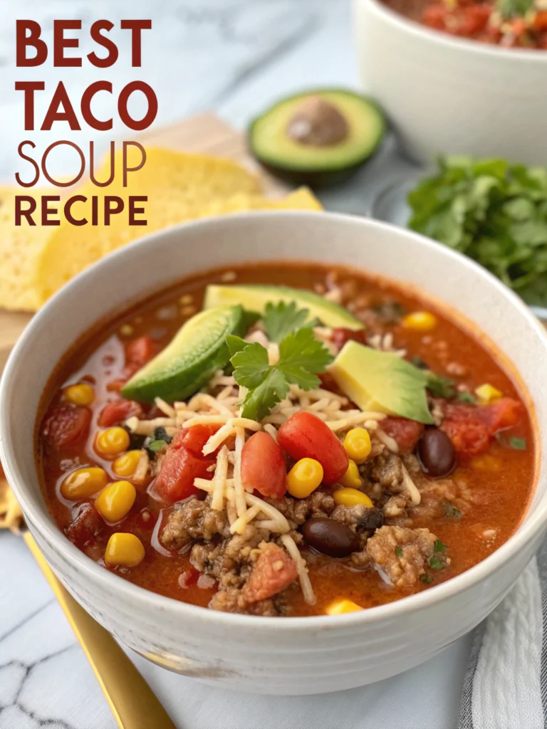 Best Taco Soup Recipe