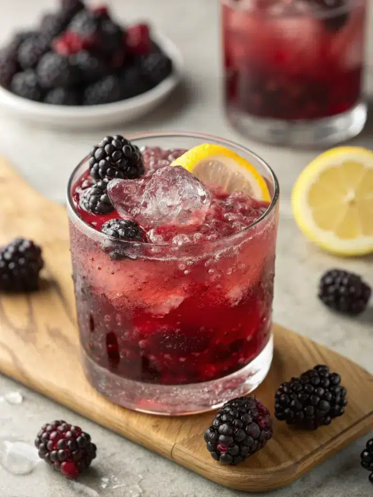 Blackberry Rum Cocktail