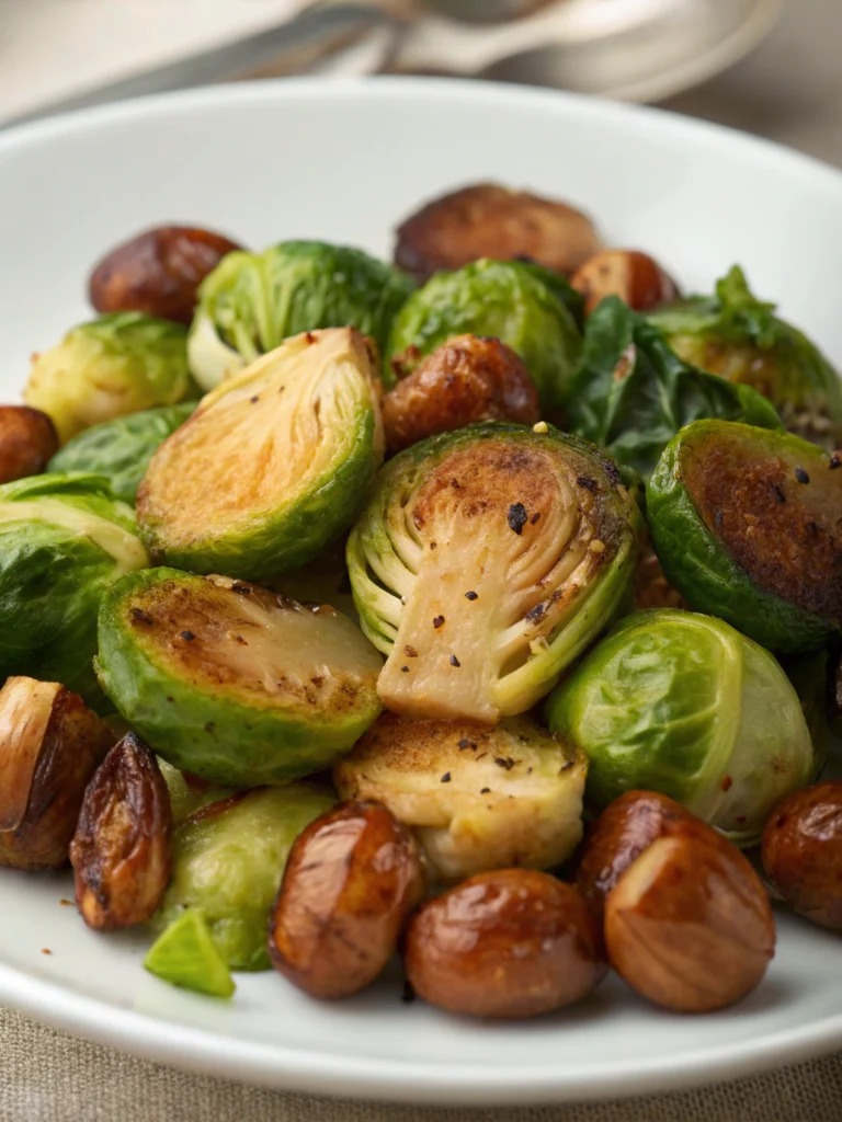 Brussels Sprouts with Chestnuts