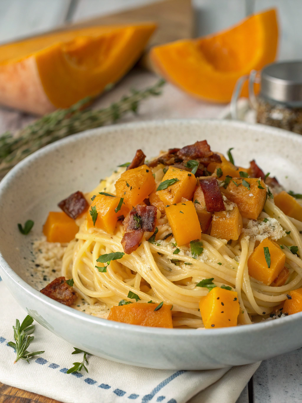 Butternut Squash “Carbonara”: 7 Secrets for a Creamy Twist 3 Butternut Squash Carbonara