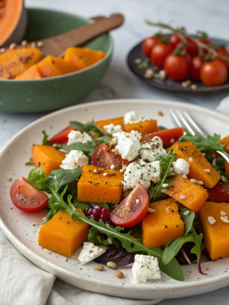 Butternut Squash Feta Salad
