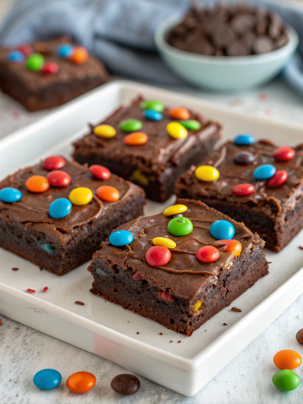 Decadent Candy Brownies