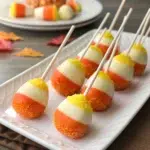 Candy Corn Cakepops