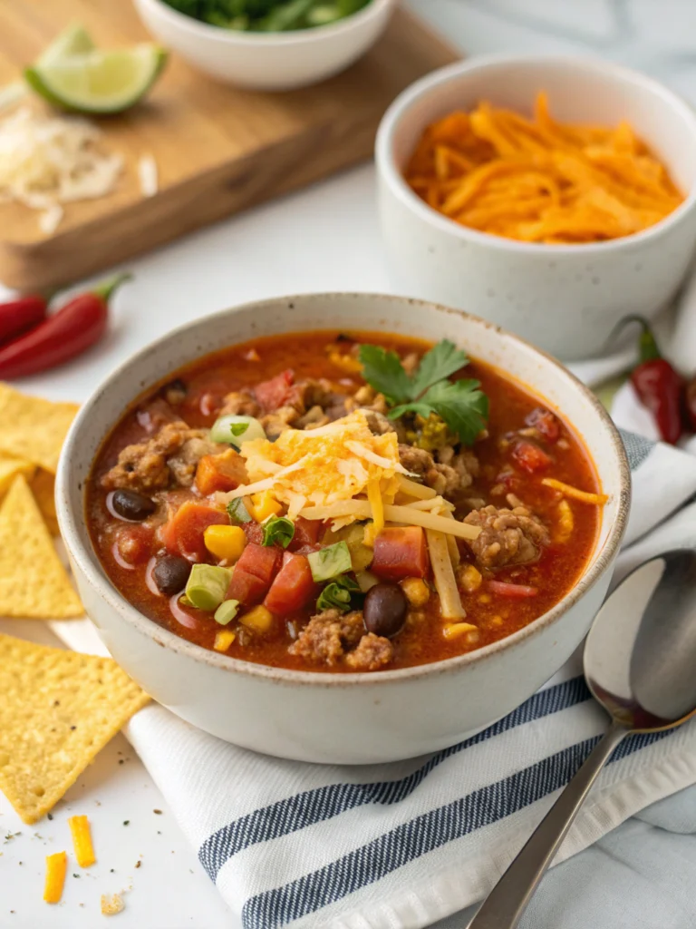 Cozy Taco Soup
