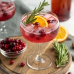 Cranberry Bourbon Sour